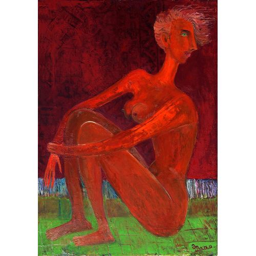 Youth, Zakir Ahmedov Youth 2013 year  50x70 cm Original Painting Oil on Canvas Yağlıboya Tablo Orijinal Tablo