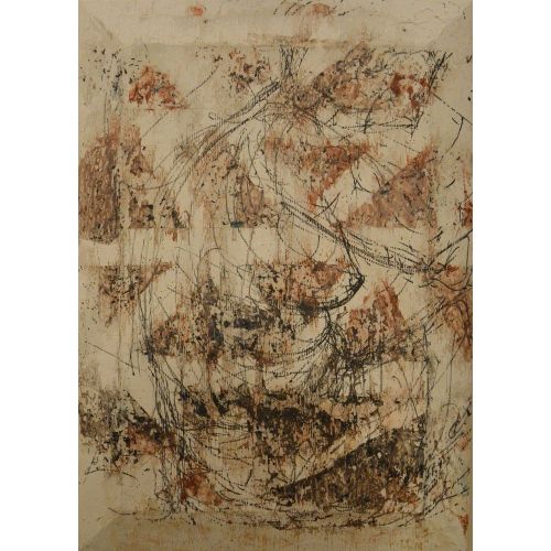 P 10, Ecem Söylemez Tuval üzerine karışık teknik 50x70 cm 2015 Karma Teknik Orijinal Tablo