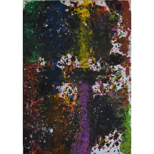 P 9, Ecem Söylemez Tuval üzerine karışık teknik 50x70 cm 2015 Karma Teknik Orijinal Tablo