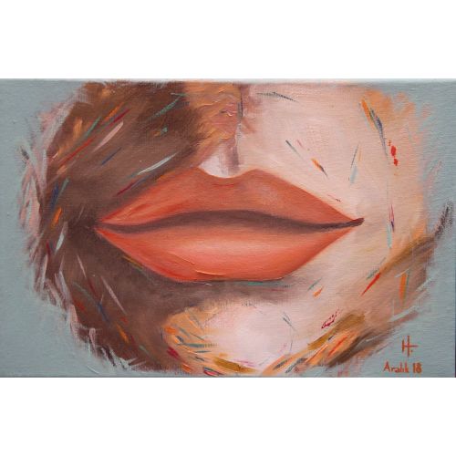 Beni Duyan Var Mı?, Hayrunnisa Özdemir Çokkaş Beni Duyan Var mı? Tuval üzerine karışık teknik, 2018. 20 x 30 x 4 cm