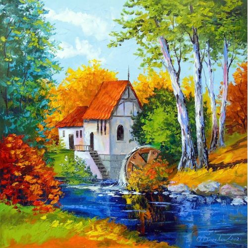 Mill By The River, Olha Darchuk
