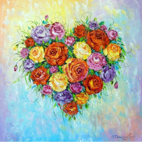 My Heart Blooms When You Are Near An, Olha Darchuk