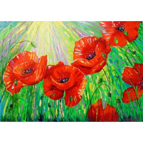 Poppies İn Sunlight, Olha Darchuk Poppies İn Sunlight, Olha Darchuk