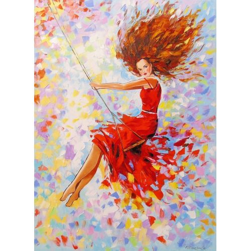 The Girl On The Swing, Olha Darchuk The Girl On The Swing, Olha Darchuk