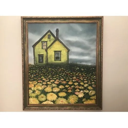 A Strange House In A Field Of Flowers, Hilal Abutar A Strange House In A Field Of Flowers, Hilal Abutar