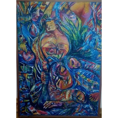 Ali Umay Tablosu Ressam Ali Umay kendini resim  yapmaya adayan sanatçı, akademik düzeyde kazanımlar elde edebilmek adına da