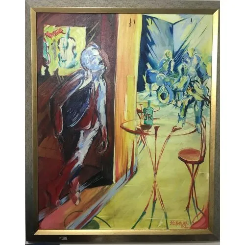Drunk, Hasan Solak DRUNK Oil paint on canvas Oil Paint Paintings
