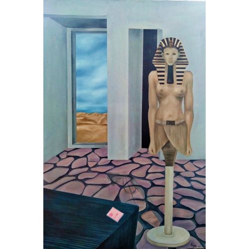 Hatshepsut, Armağan Ekici Tuval üzerine yağlıboya 8 Mart Dünya Kadınlar Günü konulu resim yarışması sergisinde olmak