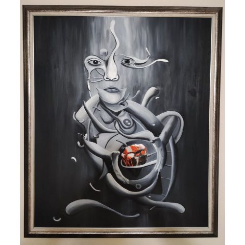 Heartbeat, Lütfi Köroğlu  Yağlıboya Tablo Orijinal Tablo