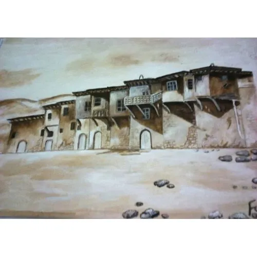 Harput Wind, Fatma Tumbek Harput Wind Oil Paint Paintings