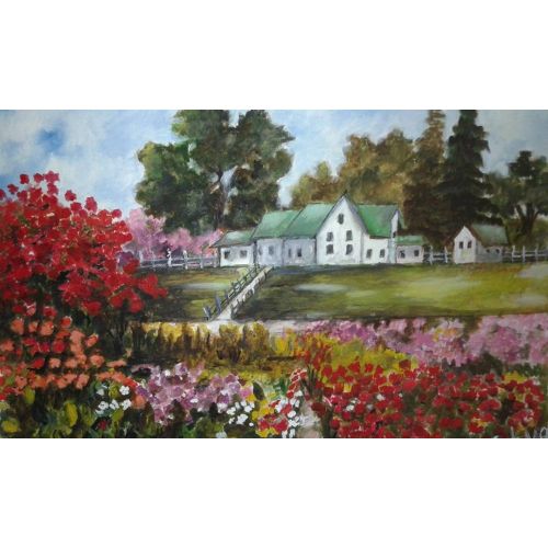 Roses In Farm, Fatma Tumbek