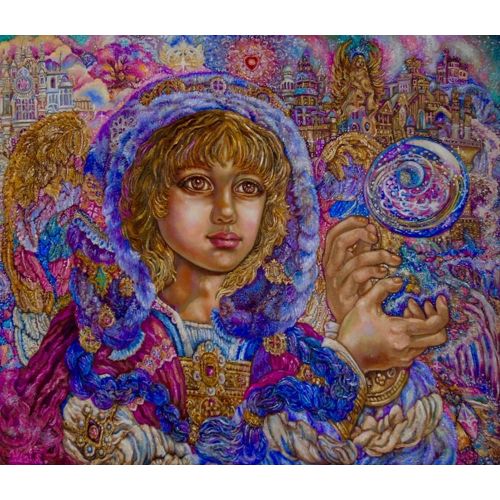 Yumi Sugai. Archangel Jeremiel.Poster. Yumi Sugai is a Japanese contemporary painter Yumi Sugai is a Japanese contemporary