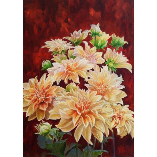 Yellow Flowers 3, Suleyman Ozbuke Yellow Flowers 3, Suleyman Ozbuke