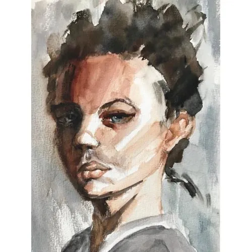 A Portrait Study, Ece Kupeli