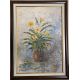 Yellow Flowers 4, Sabri Topdagi Yellow Flowers Oil Paint Paintings