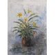 Yellow Flowers 4, Sabri Topdagi Yellow Flowers Oil Paint Paintings