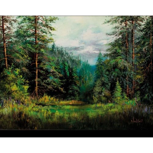 Forest Glade, Alexander Lednev Forest Glade, Alexander Lednev
