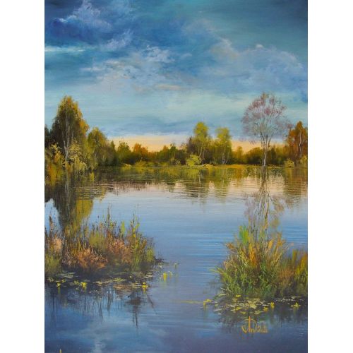 Spring Landscape, Alexander Lednev