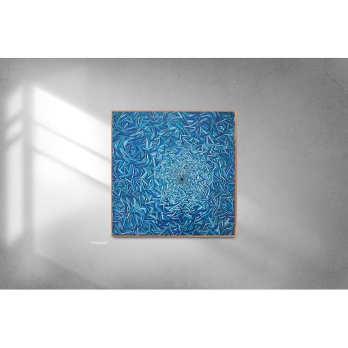 Abstract Blue, Oznur Ayik Oner Acrylic Abstract Blue, Oznur Ayik Oner It is an original painting worked with acrylic paint by Öznur Ayık Öner. Acrylic Paintings