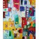 Abstract A-3, Sinan Dogan Otsavur Acrylic Abstract A-3, Sinan Dogan Otsavur -Pro 293 100% cotton on 364 g/m2 professional canvas 2021 -3x4 double chassis, -Acrylic paint -