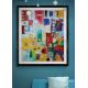 Abstract A-3, Sinan Dogan Otsavur Acrylic Abstract A-3, Sinan Dogan Otsavur -Pro 293 100% cotton on 364 g/m2 professional canvas 2021 -3x4 double chassis, -Acrylic paint -