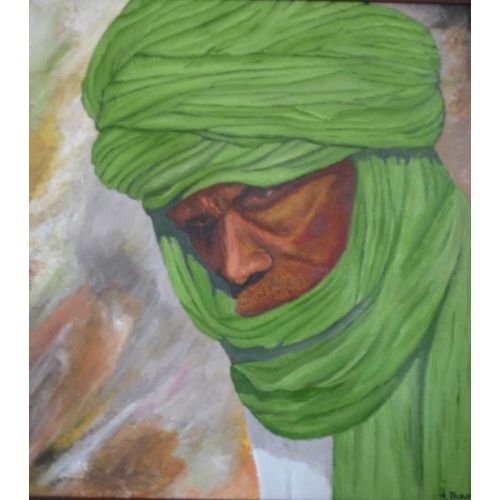 Arap, Ali İhsan Özdek Yağlıboya tablo Yağlıboya Tablo Orijinal Tablo