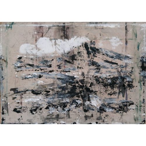 Marsta Yaşam 2, Nurdan Coşkun Marsta Yaşam 2, duralit üzeri yağlı boya, 35 x 50cm. Yağlıboya Tablo Orijinal Tablo