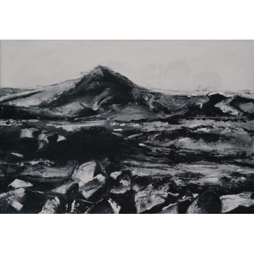 Marsta Yaşam, Nurdan Coşkun Marsta Yaşam, tuval üzeri yağlı boya, 2021, 35 x 50 cm. Yağlıboya Tablo Orijinal Tablo