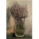 Lavender, Olga Ruden Oil Paint Lavender, Olga Ruden Lavender, oil painting, A painting done in plain cream and purple colors. Oil Paint Paintings