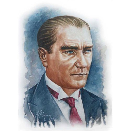 Mustafa Kemal Atatürk 7, Necdet Hasan Boyanay Mustafa Kemal Atatürk 7, Necdet Hasan Boyanay