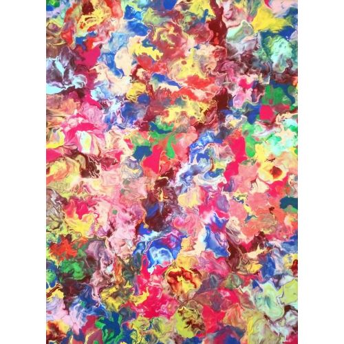 Dream Garden, Ecem Amac Dream Garden Acrylic Paintings