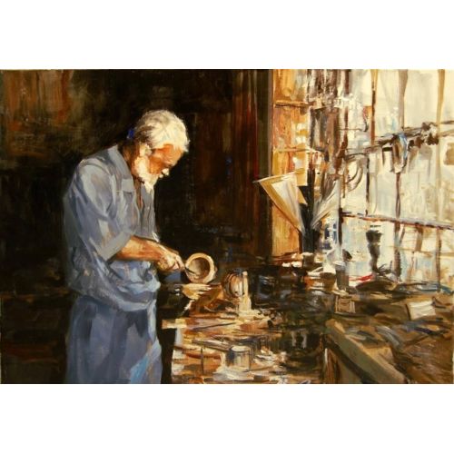 In The Process Of Work, Nana Tchelidze In The Process Of Work, Nana Tchelidze