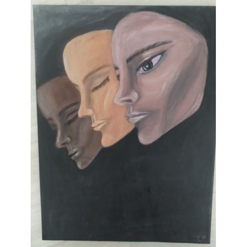 Awakening 1, Ezgi Polat  Acrylic Paintings