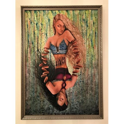 Dilemma, Senem Altiok Golbasi Dilemma Oil Paint Paintings