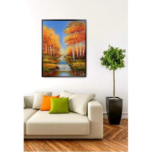 Autumn, Angela Botnari  Oil Paint Paintings