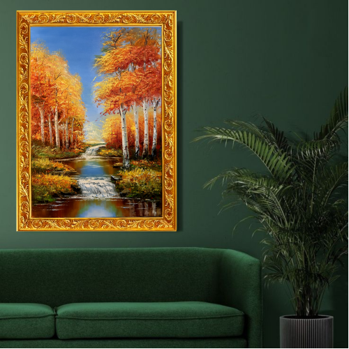 Autumn, Angela Botnari  Oil Paint Paintings