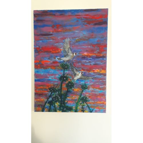 Diken Ve Saka 4, Alpaslan Altinoglu  Oil Paint Paintings