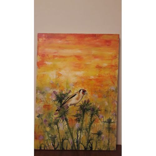 Diken Ve Saka , Alpaslan Altinoglu  Oil Paint Paintings