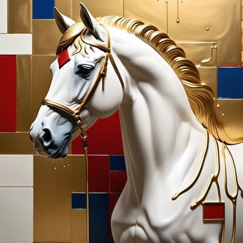 Ali Caka, Horse In Modern Style 8 Ali Caka, Horse In Modern Style 8