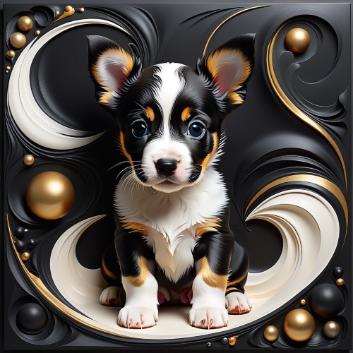 Ali Çaka, Modern Stil Yavru Köpek 2