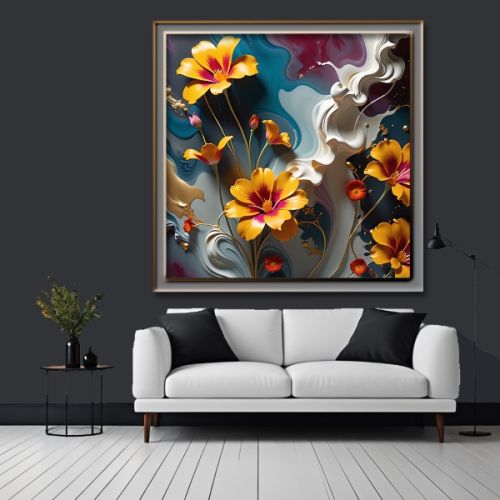 Colorful Flowers 90, Ali Caka IT IS A DIGITAL IMAGE. SALE IS DIGITAL DOWNLOAD. Necessary parts have been rearranged in Photoshop.