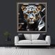 Kristal 3d Geometrik Stil Leopar 22, Ali Çaka DİJİTAL BİR RESİMDİR. SATIŞ DİJİTAL İNDİRME. Photoshopta gerekli yerler