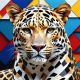 Kristal 3d Geometrik Stil Leopar 23, Ali Çaka DİJİTAL BİR RESİMDİR. SATIŞ DİJİTAL İNDİRME. Photoshopta gerekli yerler