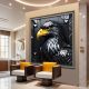 Geometric 3d Black Eagle 31, Ali Caka IT IS A DIGITAL IMAGE. SALE IS DIGITAL DOWNLOAD. Necessary parts have been rearranged in