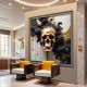 Geometric 3d Golden Skull 53, Ali Caka Illustration Geometric 3d Golden Skull 53, Ali Caka IT IS A DIGITAL IMAGE. SALE IS DIGITAL DOWNLOAD. Necessary parts have been rearranged in
