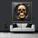 Geometric 3d Golden Skull 60, Ali Caka IT IS A DIGITAL IMAGE. SALE IS DIGITAL DOWNLOAD. Necessary parts have been rearranged in