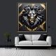 Geometric 3d Lion 30, Ali Caka IT IS A DIGITAL IMAGE. SALE IS DIGITAL DOWNLOAD. Necessary parts have been rearranged in