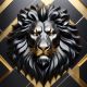 Geometric 3d Lion 30, Ali Caka IT IS A DIGITAL IMAGE. SALE IS DIGITAL DOWNLOAD. Necessary parts have been rearranged in