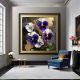 Geometric 3d Pansies 28, Ali Caka IT IS A DIGITAL IMAGE. SALE IS DIGITAL DOWNLOAD. Necessary parts have been rearranged in