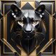 Geometric 3d Puma 34, Ali Caka IT IS A DIGITAL IMAGE. SALE IS DIGITAL DOWNLOAD. Necessary parts have been rearranged in